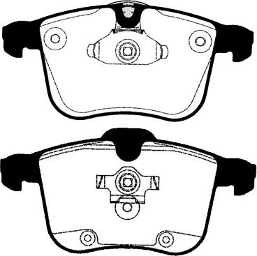 Quinton Hazell 0964.20 - Brake Pad Set, disc brake www.autospares.lv