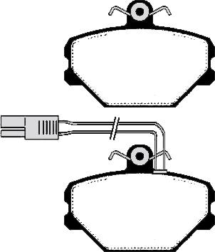 Raicam RA.0349.0 - Bremžu uzliku kompl., Disku bremzes www.autospares.lv