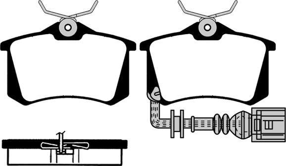 Raicam RA.0348.3 - Brake Pad Set, disc brake www.autospares.lv