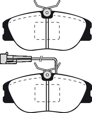 Valeo 670985 - Тормозные колодки, дисковые, комплект www.autospares.lv