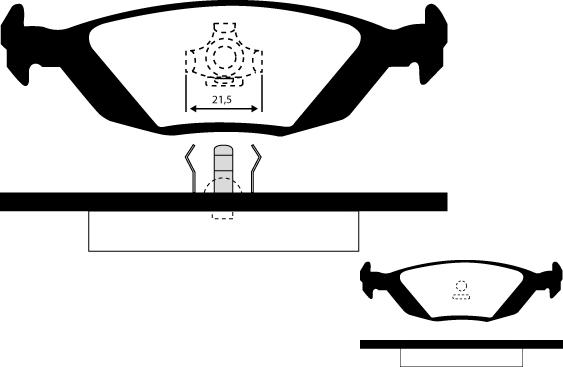 Raicam RA.0311.1 - Bremžu uzliku kompl., Disku bremzes www.autospares.lv