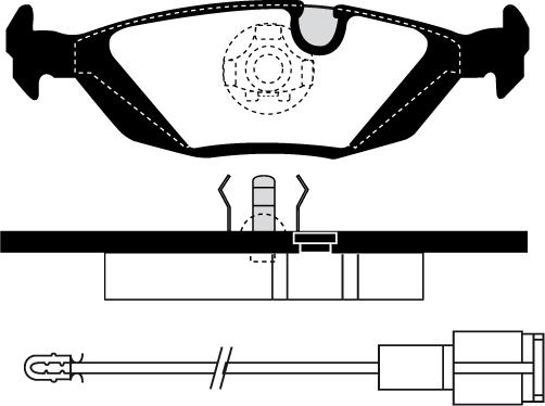 Raicam RA.0311.2 - Bremžu uzliku kompl., Disku bremzes www.autospares.lv