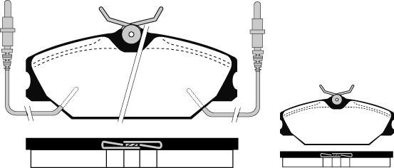 Raicam RA.0388.1 - Bremžu uzliku kompl., Disku bremzes www.autospares.lv