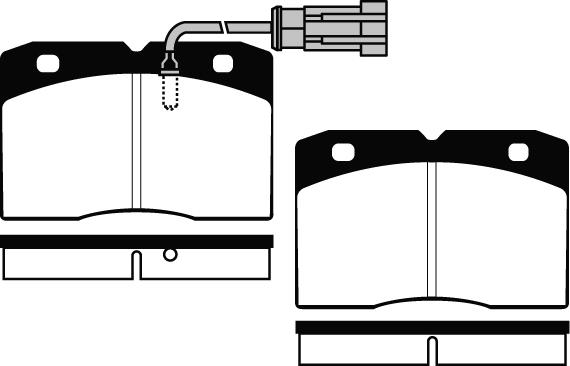 CONTITECH 13.0460-4918.2 - Bremžu uzliku kompl., Disku bremzes autospares.lv