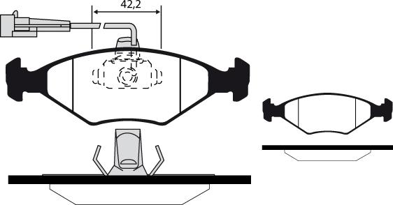 Raicam RA.0331.7 - Bremžu uzliku kompl., Disku bremzes www.autospares.lv