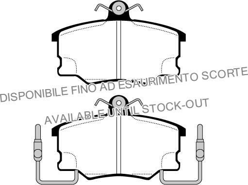 HELLA 8DB 355 017-671 - Тормозные колодки, дисковые, комплект www.autospares.lv