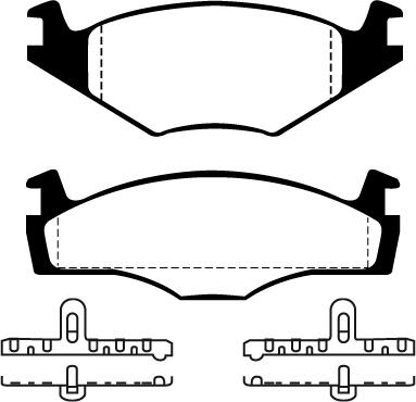 Raicam RA.0291.0 - Тормозные колодки, дисковые, комплект www.autospares.lv