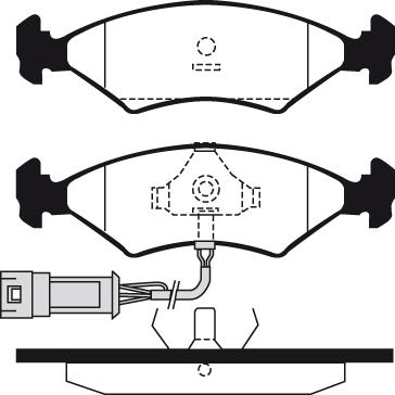 Raicam RA.0219.1 - Bremžu uzliku kompl., Disku bremzes www.autospares.lv