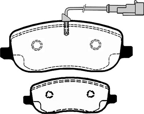 Raicam RA.0796.1 - Bremžu uzliku kompl., Disku bremzes www.autospares.lv