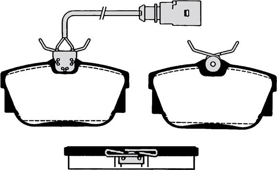 Raicam RA.0793.2 - Тормозные колодки, дисковые, комплект www.autospares.lv