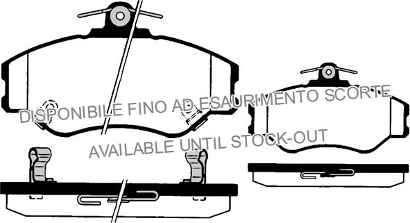 Raicam RA.0740.0 - Тормозные колодки, дисковые, комплект www.autospares.lv