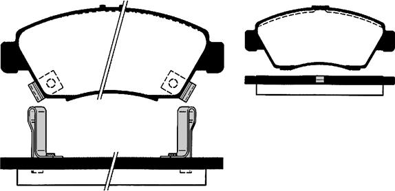 Raicam RA.0748.0 - Brake Pad Set, disc brake www.autospares.lv