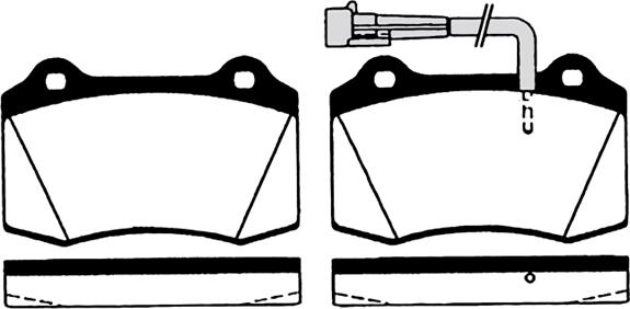 Raicam RA.0752.0 - Bremžu uzliku kompl., Disku bremzes autospares.lv