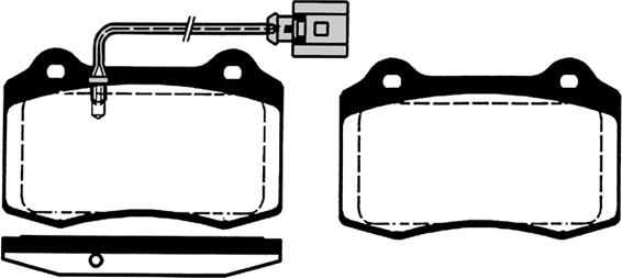 Klaxcar France 24534z - Тормозные колодки, дисковые, комплект www.autospares.lv