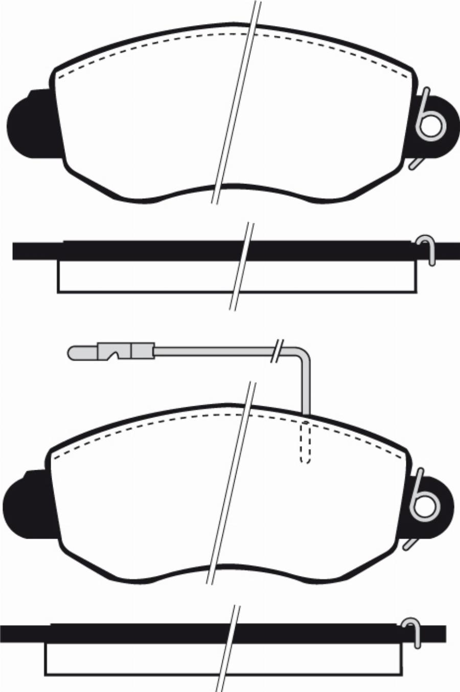 Raicam RA.0757.1 - Bremžu uzliku kompl., Disku bremzes www.autospares.lv