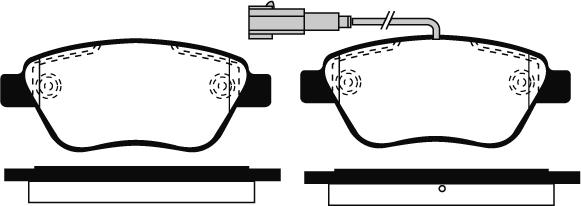 Raicam RA.0761.0 - Тормозные колодки, дисковые, комплект www.autospares.lv