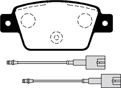 Raicam RA.0768.3 - Bremžu uzliku kompl., Disku bremzes www.autospares.lv