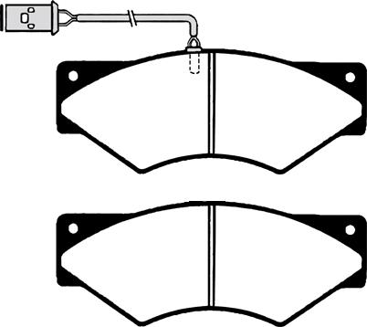 Raicam RA.0705.1 - Bremžu uzliku kompl., Disku bremzes www.autospares.lv