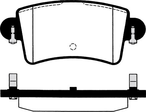 Triscan 92-P0933300 - Brake Pad Set, disc brake www.autospares.lv