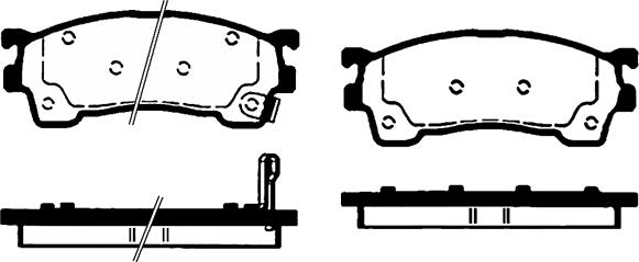 Raicam RA.0731.0 - Bremžu uzliku kompl., Disku bremzes www.autospares.lv