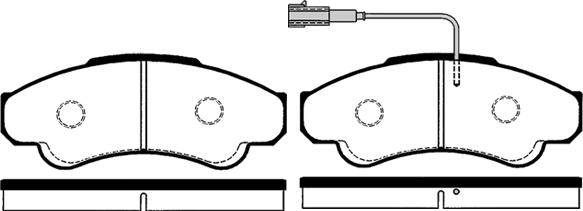 Raicam RA.0774.0 - Bremžu uzliku kompl., Disku bremzes www.autospares.lv