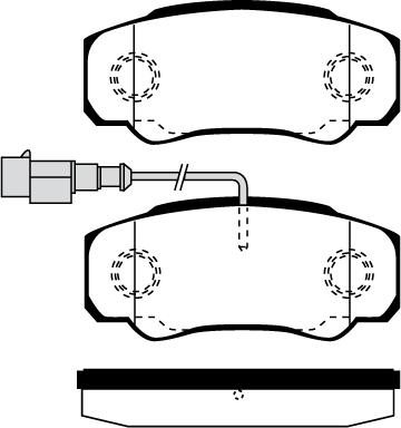 Raicam RA.0775.2 - Bremžu uzliku kompl., Disku bremzes www.autospares.lv