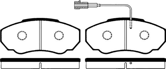 Raicam RA.0773.0 - Bremžu uzliku kompl., Disku bremzes www.autospares.lv