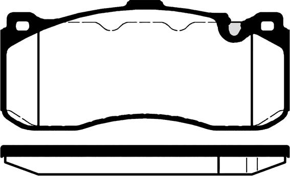 Triscan 0 986 494 428 - Brake Pad Set, disc brake www.autospares.lv