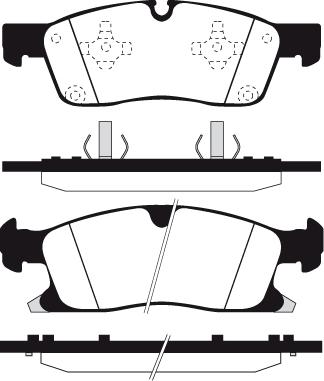 Raicam RA.1058.0 - Bremžu uzliku kompl., Disku bremzes www.autospares.lv