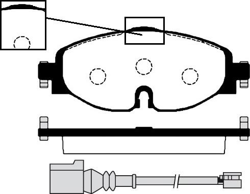 Raicam RA.1001.0 - Bremžu uzliku kompl., Disku bremzes www.autospares.lv