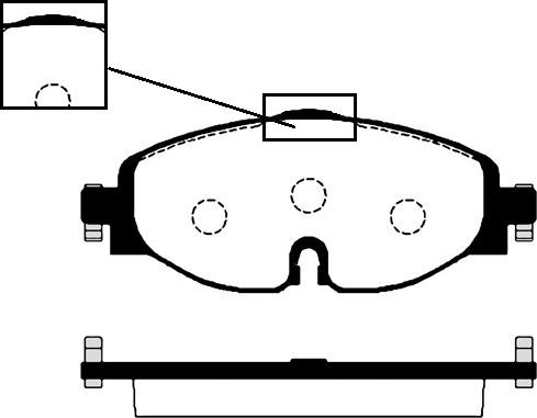 Raicam RA.1001.1 - Bremžu uzliku kompl., Disku bremzes www.autospares.lv