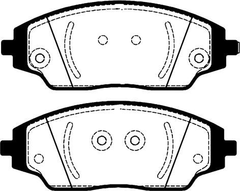 BENDIX 511273B - Bremžu uzliku kompl., Disku bremzes autospares.lv