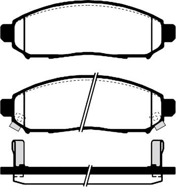 FTE 9001233 - Brake Pad Set, disc brake www.autospares.lv