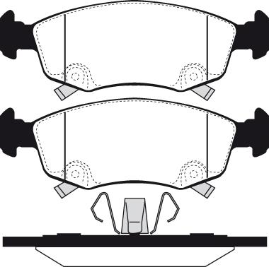 Raicam RA.1160.0 - Bremžu uzliku kompl., Disku bremzes www.autospares.lv