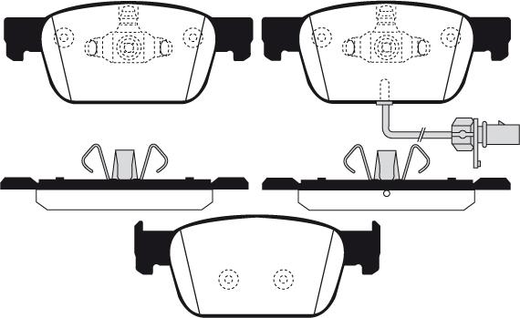 Raicam RA.1131.0 - Bremžu uzliku kompl., Disku bremzes www.autospares.lv