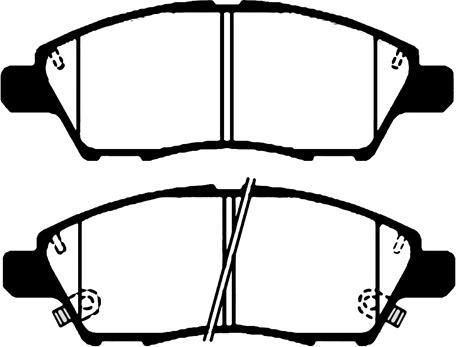 BETTAPARTS PLU2113 - Bremžu uzliku kompl., Disku bremzes autospares.lv