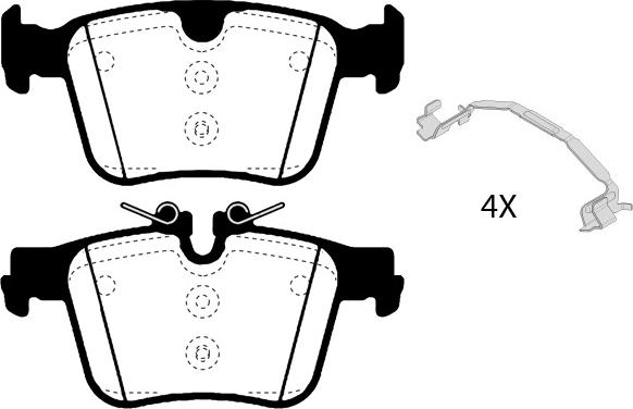 Raicam RA.1129.0 - Bremžu uzliku kompl., Disku bremzes www.autospares.lv