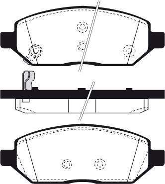 Raicam RA.1123.0 - Bremžu uzliku kompl., Disku bremzes www.autospares.lv