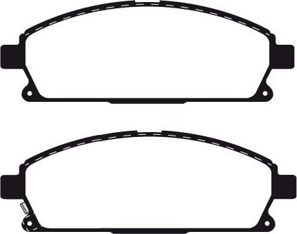 Raicam RA.1206.1 - Brake Pad Set, disc brake www.autospares.lv