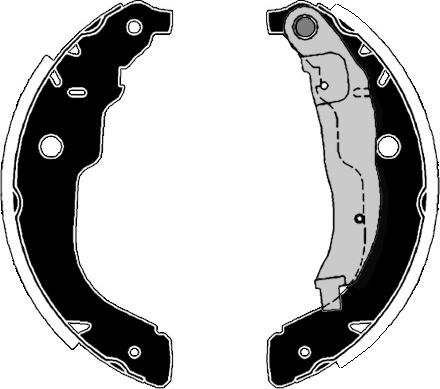 Raicam RA31050 - Brake Shoe Set www.autospares.lv