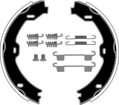 Raicam RA29011 - Bremžu loku kompl., Stāvbremze www.autospares.lv