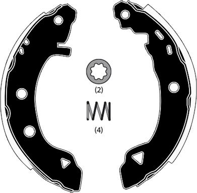 Raicam RA24921 - Bremžu loku komplekts autospares.lv