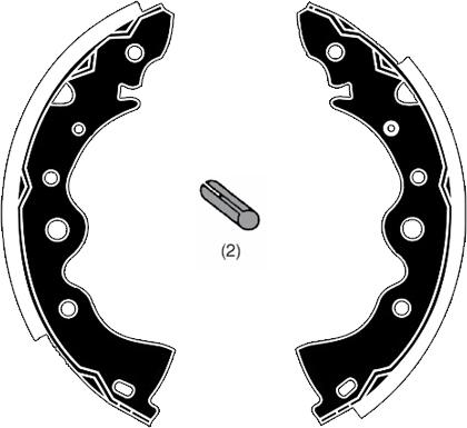 Raicam RA24870 - Bremžu loku komplekts www.autospares.lv