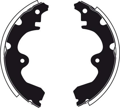 Raicam RA25270 - Brake Shoe Set www.autospares.lv