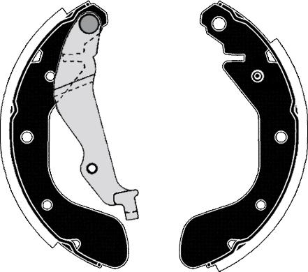 Raicam RA29090 - Brake Shoe Set www.autospares.lv