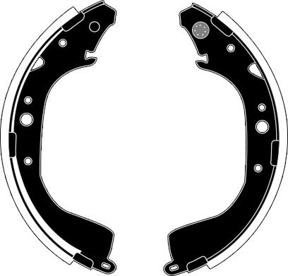 Raicam RA26710 - Brake Shoe Set www.autospares.lv