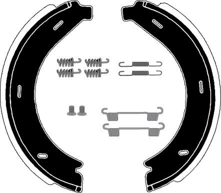 Raicam RA28441 - Bremžu loku kompl., Stāvbremze www.autospares.lv