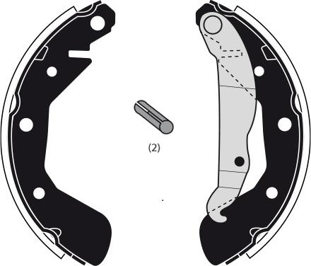 Raicam RA28060 - Bremžu loku komplekts www.autospares.lv