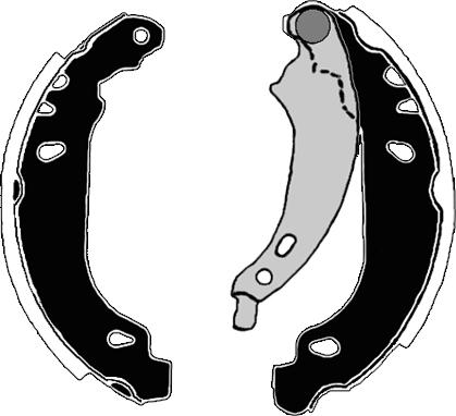 Raicam RA27600 - Brake Shoe Set www.autospares.lv