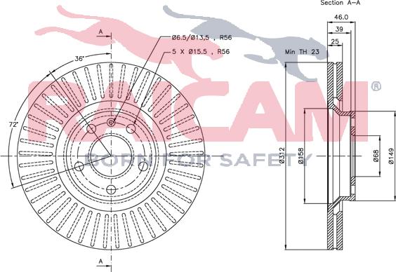 Raicam RD00900 - Bremžu diski www.autospares.lv